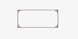 中国风方框素材
