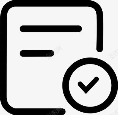 检验合格检验报告图标