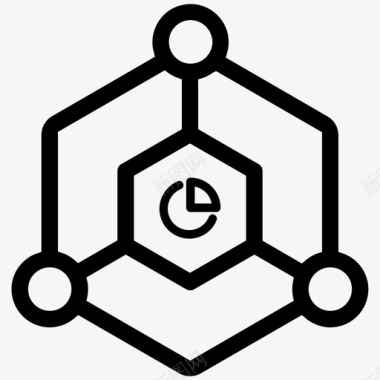 统计分类存货分类统计图标