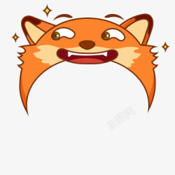 动物城狐狸尼克头像框素材