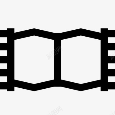 铁丝网接头w0403010伸缩接头图标