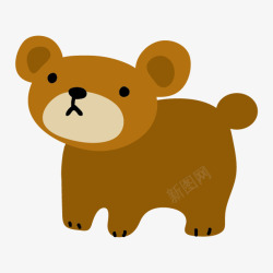 手绘卡通可爱各类动物熊猫猪狗熊鹿图案装饰设计PS5素材