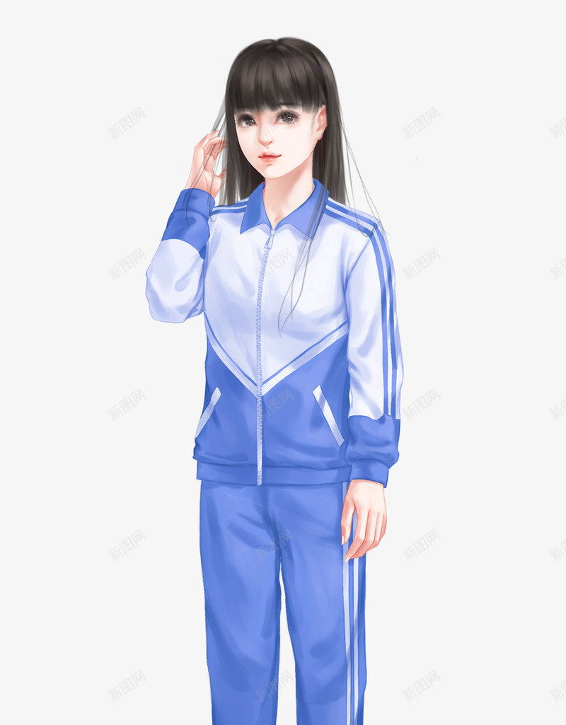 内向女生校服l2png免抠素材_88icon https://88icon.com 内向 女生 校服