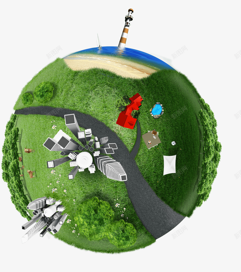 卡通绿色森林保护地球矢量png免抠素材_88icon https://88icon.com 卡通 绿色 森林 保护 保护地 地球 矢量