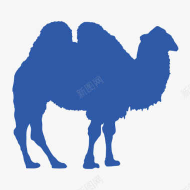 运动会项目标志五畜项目骆驼图标