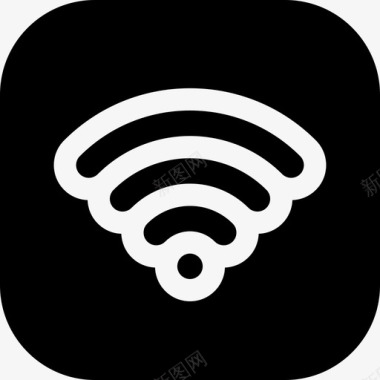 安全生产禁令Wifi信号和禁令12已填充图标