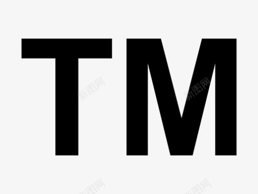 商标商标TM图标