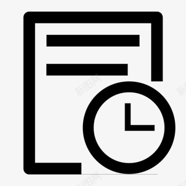 发车发车时刻表图标