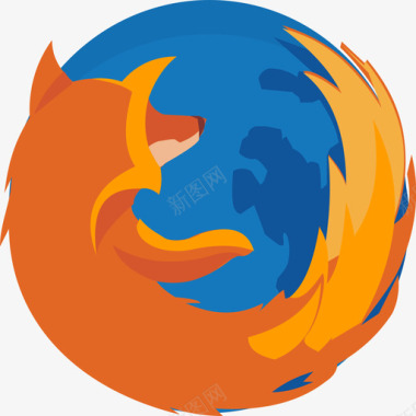 无毒标志火狐浏览器firefox图标