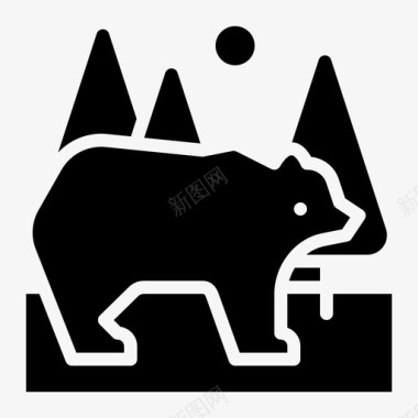 生态熊环境雕文12图标