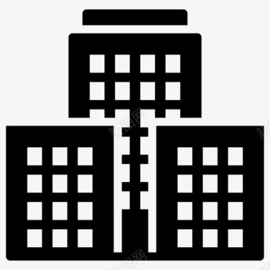 大学标志市政厅建筑市政厅市政厅住宅图标