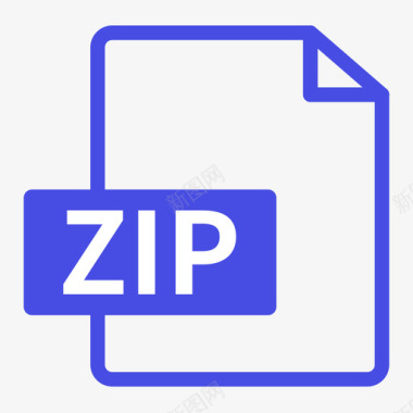 ZIP图标图标