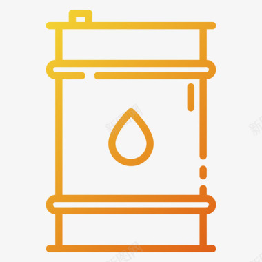 UI图标油桶沙漠55坡度图标