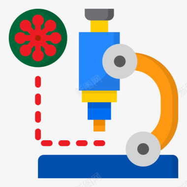 平板详情页实验室冠状病毒平板图标