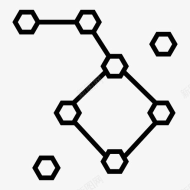 激情创业恒星天文学电子商务图标