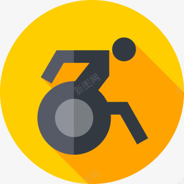援助之手残疾人残疾人援助16平房图标