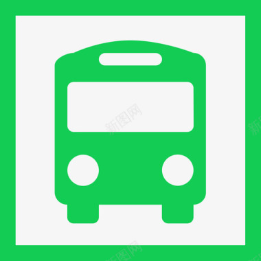 公交地铁标识28公交站点图标
