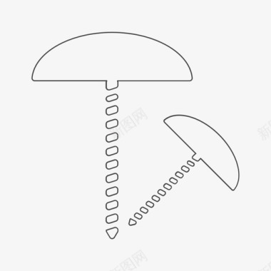 螺丝螺母螺丝钉图标