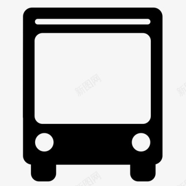 汽车站填充汽车站填充图标