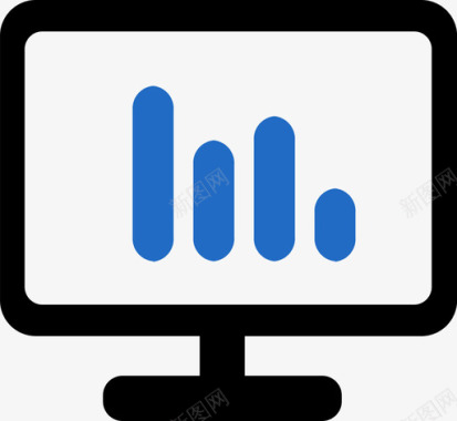 统计矢量数据统计4图标