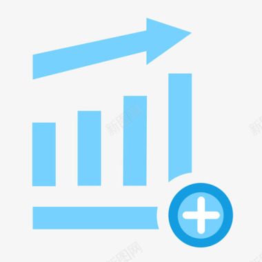 汇报业绩业绩新增图标