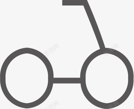 上世纪单车单车图标