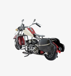 铁艺摩托车创意生日礼物金属模型铁艺摩托车创意礼品摆件怀旧纪念高清图片