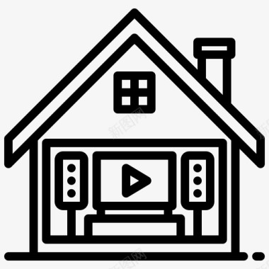 呆萌家庭影院呆在家里38直系图标