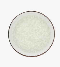 免抠白米粥素材孕婴粥米白米粥宝宝食用东北特色五常稻香米白底图实拍高清图片