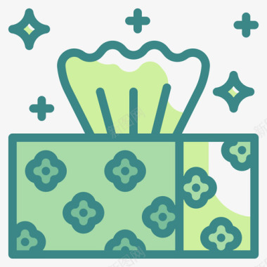 150纸巾清洁150双色调图标