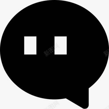 色块撒花在线聊天色块图标