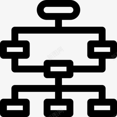 方案信息图表元素30线性图标