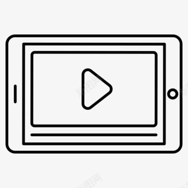 金融视频移动视频应用程序移动应用程序视频应用程序图标