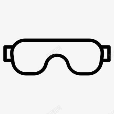游泳的眼镜谷歌体育图标