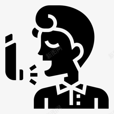 江口醇哮喘过敏吸入图标