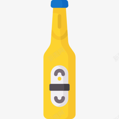 啤酒瓶设计啤酒瓶啤酒61平的图标