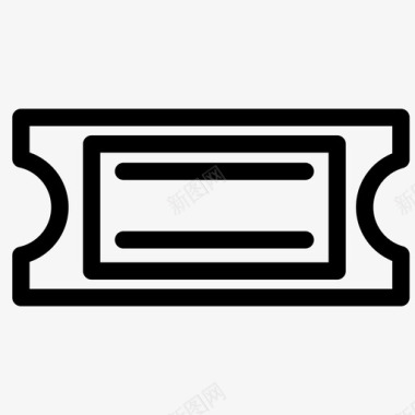 电影票矢量票电影票图标