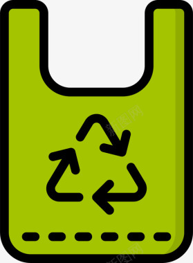 回收利用回收利用气候变化74线性颜色图标