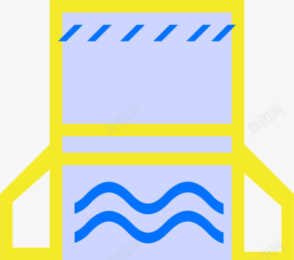 内螺纹闸门灌区闸门图标