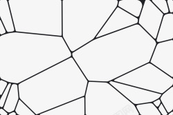 不规则多边形几何图案PS笔刷素材