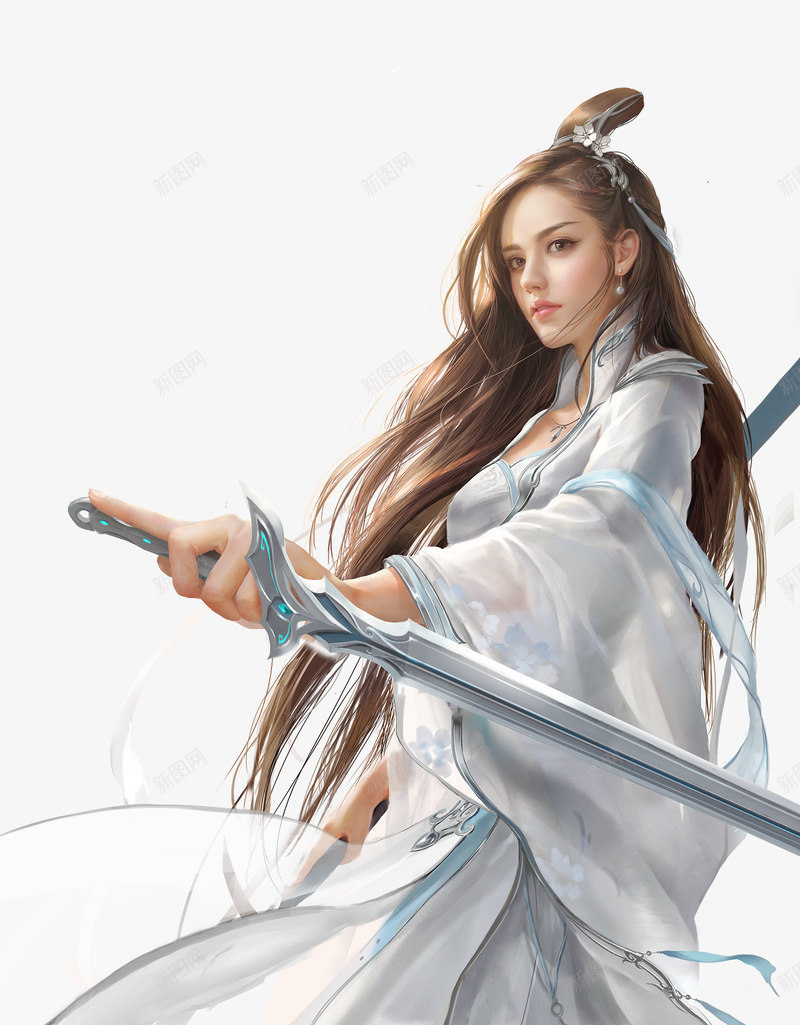 白衣女png免抠素材_88icon https://88icon.com 白衣