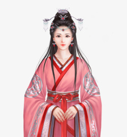 汉服女素材