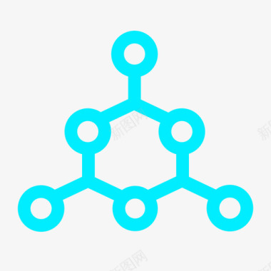 矢量线路网络线路图标