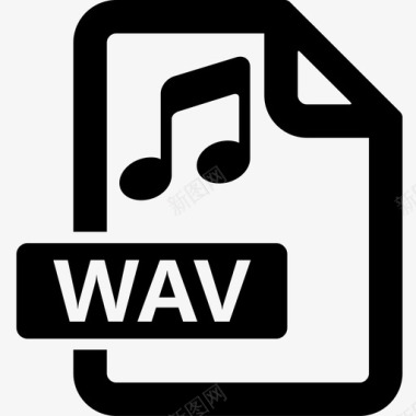 wav822格式音频wav图标