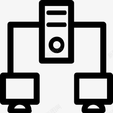 局域网网卡局域网图标