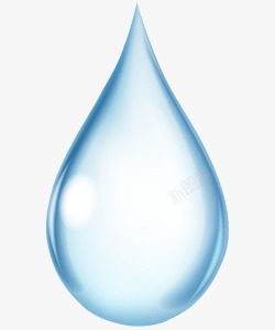 创意水滴透明素材