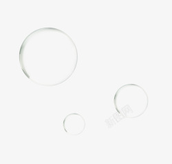 梦幻彩色白色肥皂气泡泡泡水泡后期特效透明免扣设计素材