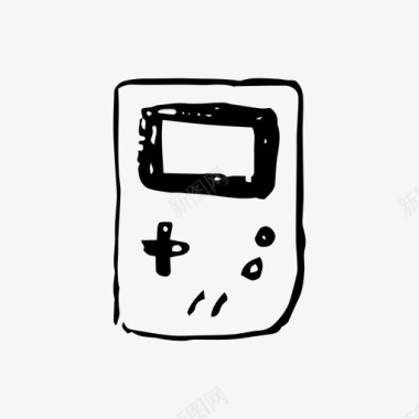 工作证制作gameboy手绘视频游戏图标