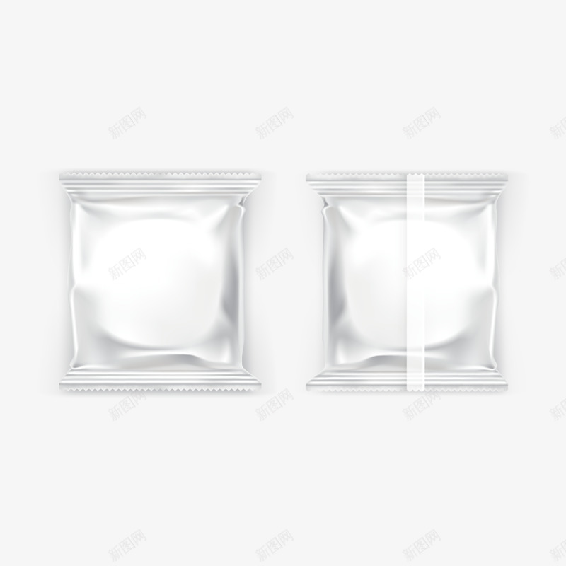 铝箔袋塑料袋子效果图png免抠素材_88icon https://88icon.com  铝箔 塑料 袋子 使用 透明 效果图