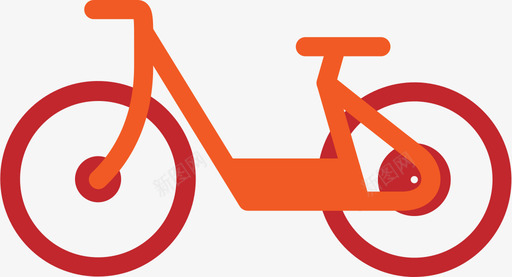 自行车链条电动自行车图标